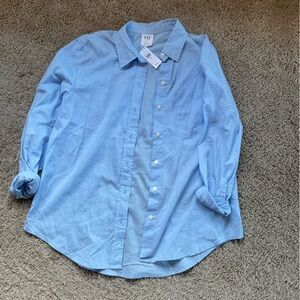 GAP Women’s Linen Button Down - The Easy Shirt